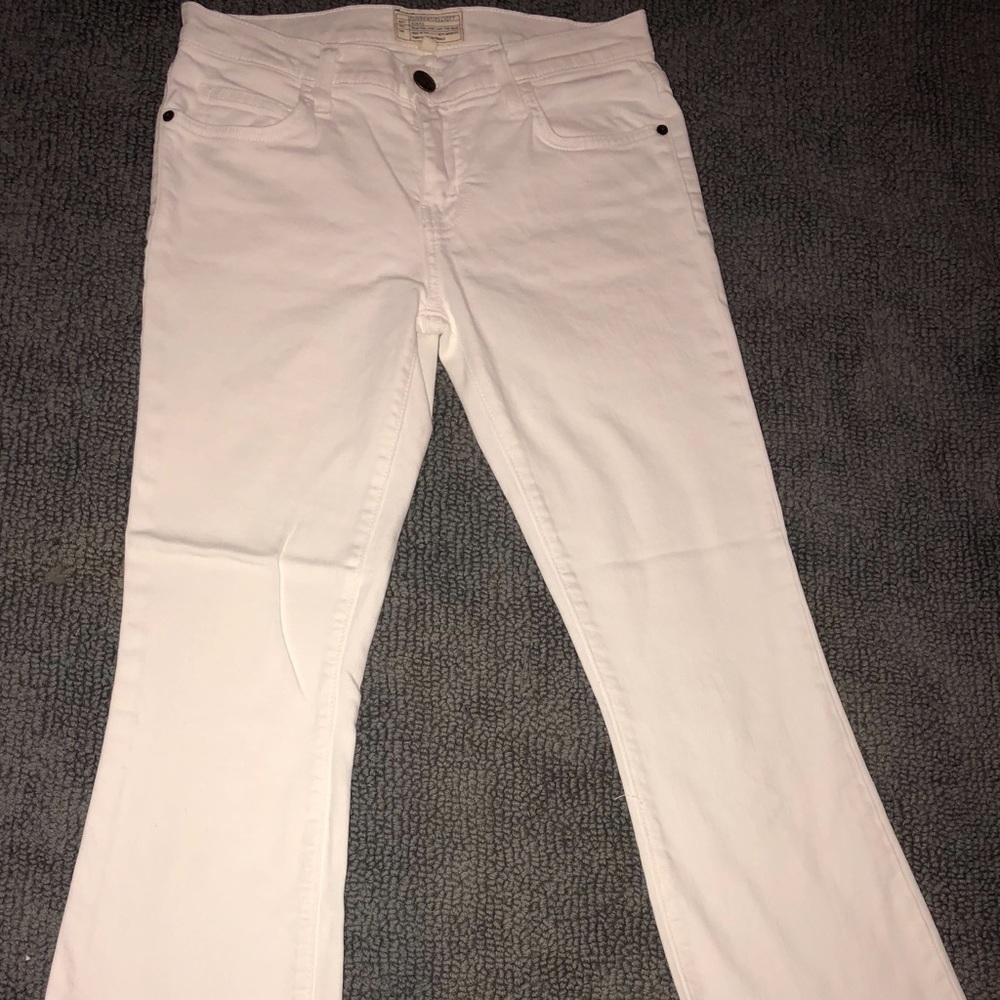 Current/Elliot white jeans